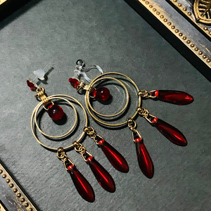 【未使用】FF14 メネフィナイヤリング（ピアスタイプ） Satomy Opale 日記「自作☆メネフィナイヤリング☆」 | FINAL FANTASY