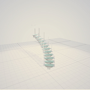 3d   階段