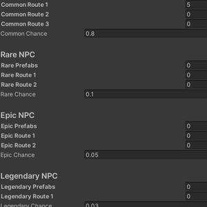 NPCスポーンシステム NPC spawning system NPC生成系统 