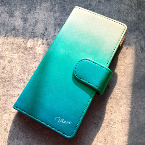 夏の海の手帳型スマホケース 全機種対応 手帳型 スマホケース iphone15 iphone16e iphone14 夏 海