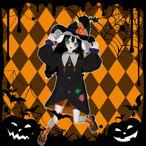 【無料版有】Halloween pose set/AFK适用 缩略图 9
