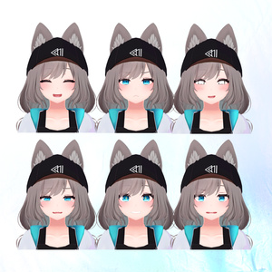 【オリジナル3Dモデル】沙猫-さねこ-