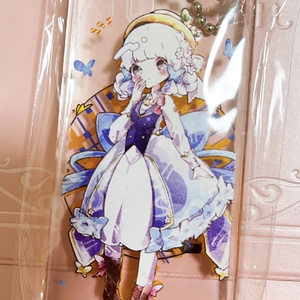 原神 デフォルメアクリルボールチェーン～稲妻～GiGO限定