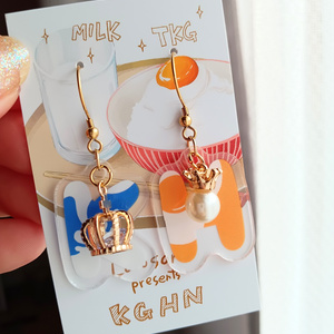 巴日和・漣ジュンイメージチェーンピアス - hana-shiro-iro - BOOTH