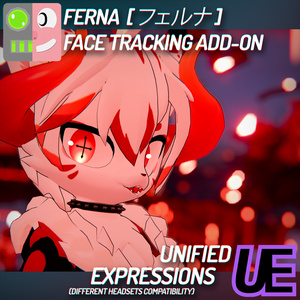 [ VRChat ] フェルナ [ FERNA] | ◁フェイストラッキング アドオン▷