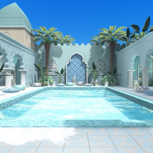 【World】Moroccan Pool House 缩略图 5