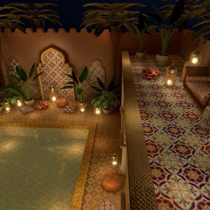 【World】Moroccan Pool House 缩略图 26
