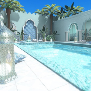 【World】Moroccan Pool House 缩略图 9