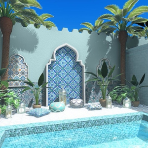 【World】Moroccan Pool House 缩略图 14