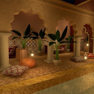 【World】Moroccan Pool House 缩略图 19