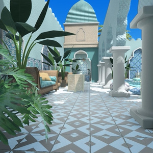 【World】Moroccan Pool House 缩略图 10