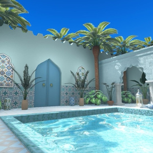 【World】Moroccan Pool House 缩略图 6
