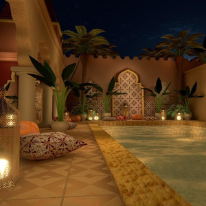【World】Moroccan Pool House 缩略图 23