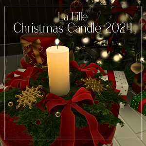 【期間限定無料】La Fille Christmas Candle 2024