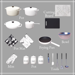 【3D】La Fille Kitchen Tools 缩略图 4