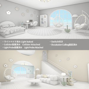 【World】Collection House 01 - Fluffy Room - 缩略图 2