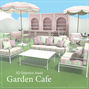 【3D】Garden Cafe【5color】 缩略图 3