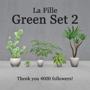 【無料】La Fille Green Set 2
