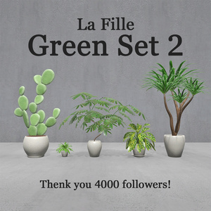 【無料】La Fille Green Set 2