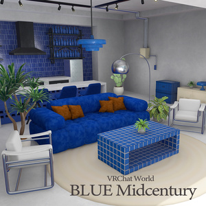 【World】BLUE Midcentury