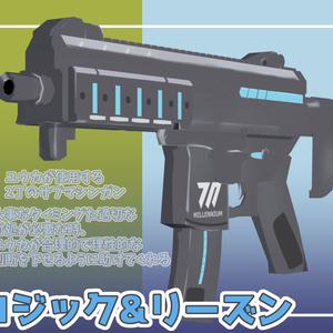 [無料] ロジック&リーズン  MMDモデル [ブルーアーカイブ]