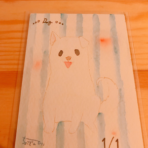 手描き犬トークン