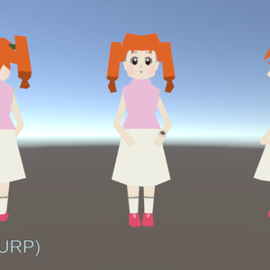 ローポリカリンちゃん