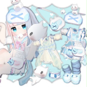 【VRC】♡SugarBabyDoll♡キプフェル/まめふれんず♡ 缩略图 3
