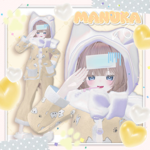 【VRC】4avatar 風邪気味♡ぱじゃま【SALL】 缩略图 4