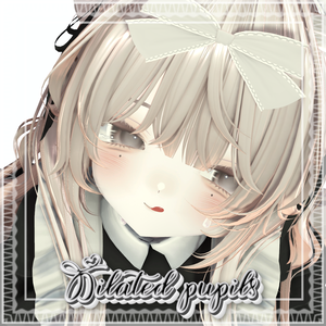 【3 Avatar】Dilated pupils Eye ＆ Makeup Texture