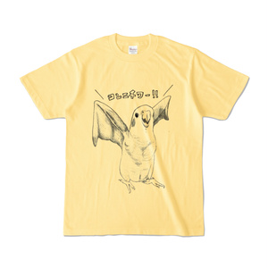 オカメインコ Tシャツ　イエロー