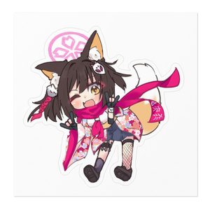 ブルアカステッカー 橘ヒカリ&橘ノゾミ - 甘串屋 - BOOTH