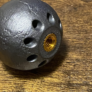 受注生産コンパクトアケコンケース(中サイズ)マウンター付き - くろ