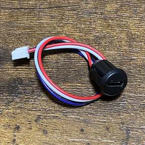 USB Type-C配線付きコネクタ　Brook P5 plus、Zero-Pi FB用