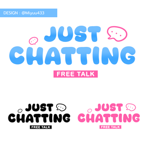 【フリー素材】Typo freetalk live stream