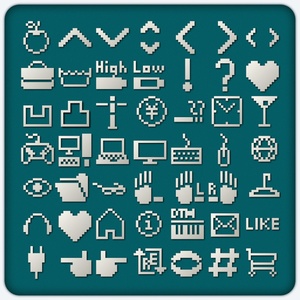 [🎮🖥️+💻+📷]++[🚋🚚🔑]+[💦🌪️⚡]+[💉💊]+マーク+一覧のIcons 人気の同人グッズ2点を通販！話題のアニメやデザインから個性 ...