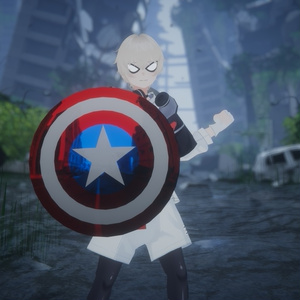 VRChat想定 アメリカの盾