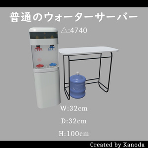 【VRChatワールド用】普通のウォーターサーバー