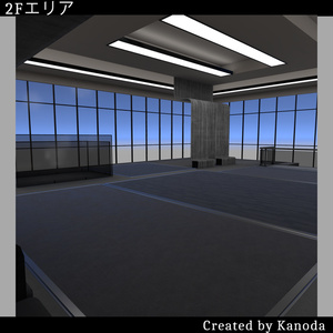 【VRChatワールド】鹿野線地下列車八号駅ビルー階層レンタル 缩略图 8