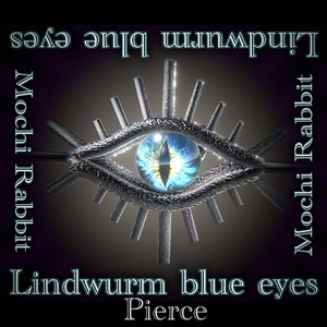 Pierce] Lindwurm blue eyes [3D model For VRChat