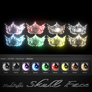 Skull Face[５ Avatars] 缩略图 6