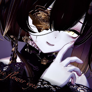 Rose flower eyes＆choker 缩略图 2