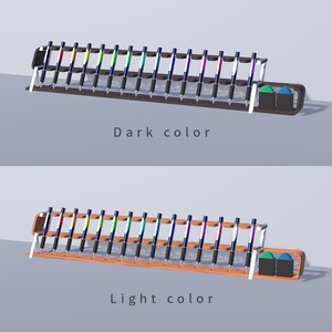 【無料QvPen差し替えモデル】Metal mechanical QvPen & Wood stand 缩略图 2