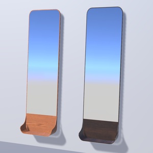 【無料】Wood mirror（鏡） 缩略图 2