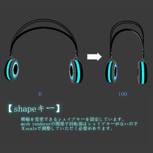 回る首掛けヘッドホン[Audiolink&Animetion設定済] 缩略图 3