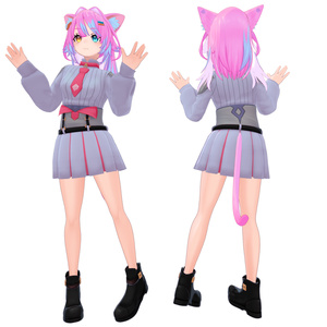 「チセ -chise-」【VRChat想定オリジナル3Dモデル】 缩略图 7