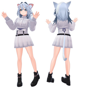 「チセ -chise-」【VRChat想定オリジナル3Dモデル】 缩略图 9