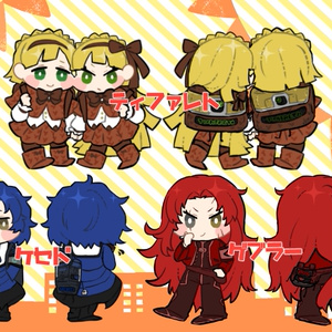 ロボトミーコーポレーション　アクリルキーホルダー　ケセド ロボトミーコーポレーション アクリルキーホルダー ケセド