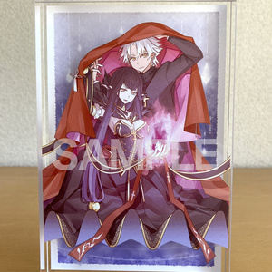 アクリルブロック「雨雪」（ポストカードサイズ）