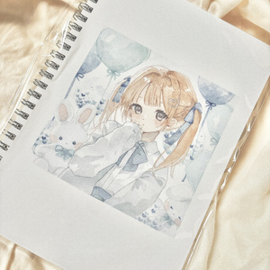 [Acrylic Keychain Included Edition] Original Notebook + Handwritten Mini...